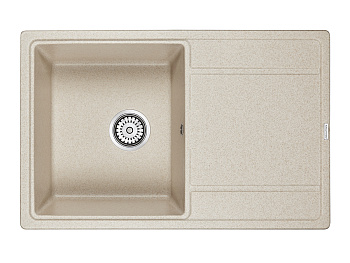 Кухонная мойка Paulmark FLUGEN 50-780 PM217850-BE 78х50 цвет бежевый